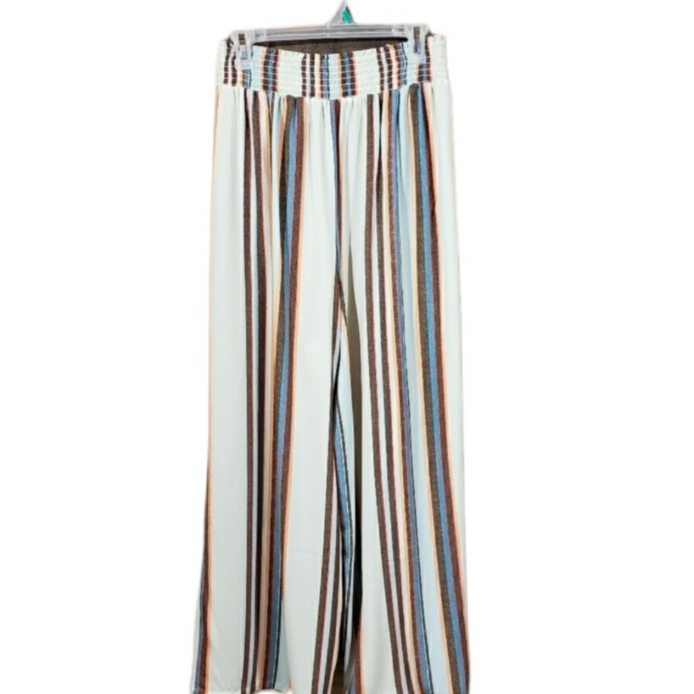NEw w/tags Ophelia Rose Stretch Waistband Palazzo Pant Sz.XL